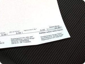 25,85 € netto für das Fußmattenset