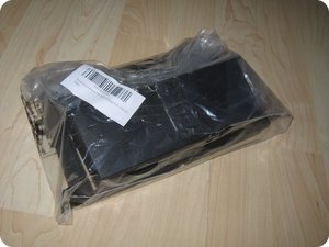 Das komplette Set mit Rahmen und Adaptern