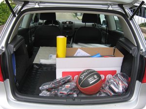 Der Golf wird wieder beladen