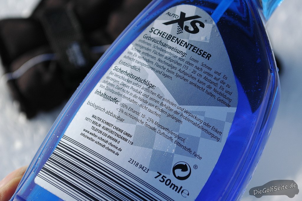 AUTO XS® Scheibenenteiser 750 ml