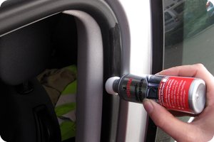 Pflegestift in der Anwendung